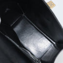 Christian Dior Hand Bag Leather 2way Black Gold Tone Auth ep15222-11