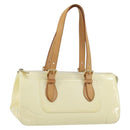 LOUIS VUITTON Monogram Vernis Rosewood Avenue Hand Bag Perle M93508 Auth ep15223-1