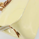 LOUIS VUITTON Monogram Vernis Rosewood Avenue Hand Bag Perle M93508 Auth ep15223-18