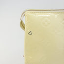 LOUIS VUITTON Monogram Vernis Rosewood Avenue Hand Bag Perle M93508 Auth ep15223-3