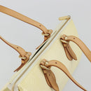 LOUIS VUITTON Monogram Vernis Rosewood Avenue Hand Bag Perle M93508 Auth ep15223-7