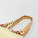 LOUIS VUITTON Monogram Vernis Rosewood Avenue Hand Bag Perle M93508 Auth ep15223-14
