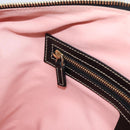 GUCCI Hand Bag Satin Black Gold Tone 154180 Auth ep15224V-21