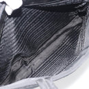 PRADA Hand Bag Nylon Black Silver Auth ep15229-26