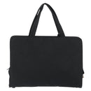 PRADA Hand Bag Nylon Black Silver Auth ep15229-2