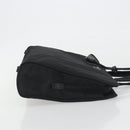 PRADA Hand Bag Nylon Black Silver Auth ep15229-3