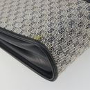 GUCCI Micro GG Canvas Shoulder Bag Navy Gold Tone Auth ep15230-17