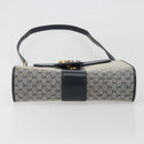 GUCCI Micro GG Canvas Shoulder Bag Navy Gold Tone Auth ep15230-5