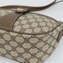 GUCCI GG Supreme Shoulder Bag PVC Leather Beige Gold Tone 89 02 032 Auth ep15231-10