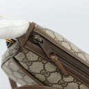 GUCCI GG Supreme Shoulder Bag PVC Leather Beige Gold Tone 89 02 032 Auth ep15231-14