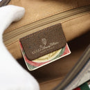 GUCCI GG Supreme Shoulder Bag PVC Leather Beige Gold Tone 89 02 032 Auth ep15231-15