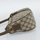 GUCCI GG Supreme Shoulder Bag PVC Leather Beige Gold Tone 89 02 032 Auth ep15231-4
