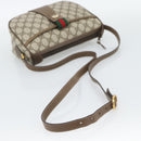 GUCCI GG Supreme Shoulder Bag PVC Leather Beige Gold Tone 89 02 032 Auth ep15231-7