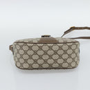 GUCCI GG Supreme Shoulder Bag PVC Leather Beige Gold Tone 89 02 032 Auth ep15231-9