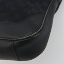 GUCCI GG Canvas Bamboo Hand Bag 2way Black Silver 001 4095 Auth ep15232-15