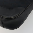 GUCCI GG Canvas Bamboo Hand Bag 2way Black Silver 001 4095 Auth ep15232-17