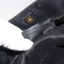 GUCCI GG Canvas Bamboo Hand Bag 2way Black Silver 001 4095 Auth ep15232-12