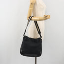 GUCCI GG Canvas Bamboo Hand Bag 2way Black Silver 001 4095 Auth ep15232-23