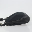 GUCCI GG Canvas Bamboo Hand Bag 2way Black Silver 001 4095 Auth ep15232-4