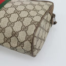 GUCCI GG Supreme Clutch Bag PVC Leather Beige 89 01 012 Auth ep15235-10