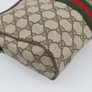 GUCCI GG Supreme Clutch Bag PVC Leather Beige 89 01 012 Auth ep15235-11
