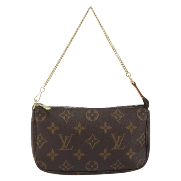 LOUIS VUITTON Monogram Mini Pochette Accessoires Pouch M58009 LV Auth ep15240A