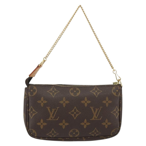LOUIS VUITTON Monogram Mini Pochette Accessoires Pouch M58009 LV Auth ep15240A