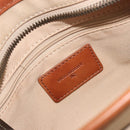 BURBERRY Shoulder Bag Canvas Beige Gold Tone Auth ep15241A-11