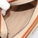 BURBERRY Shoulder Bag Canvas Beige Gold Tone Auth ep15241A-12