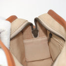 BURBERRY Shoulder Bag Canvas Beige Gold Tone Auth ep15241A-19