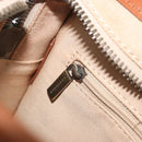 BURBERRY Shoulder Bag Canvas Beige Gold Tone Auth ep15241A-20