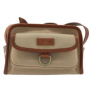 BURBERRY Shoulder Bag Canvas Beige Gold Tone Auth ep15241A-13