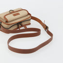 BURBERRY Shoulder Bag Canvas Beige Gold Tone Auth ep15241A-7