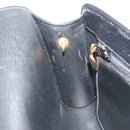 Christian Dior Chain Shoulder Bag Leather Black Gold Tone Auth ep15243A-18