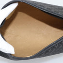 LOEWE Anagram Clutch Bag Canvas Black Gold Tone Auth ep15245-11