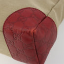 GUCCI GuccissimaGG Shoulder Bag Canvas Beige Red 257301 Auth ep15248-9