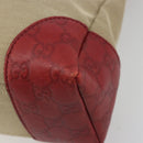 GUCCI GuccissimaGG Shoulder Bag Canvas Beige Red 257301 Auth ep15248-15