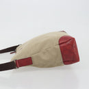 GUCCI GuccissimaGG Shoulder Bag Canvas Beige Red 257301 Auth ep15248-4