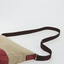 GUCCI GuccissimaGG Shoulder Bag Canvas Beige Red 257301 Auth ep15248-8
