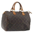 LOUIS VUITTON Monogram Speedy 30 Hand Bag M41526 LV Auth ep15249-1