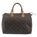 LOUIS VUITTON Monogram Speedy 30 Hand Bag M41526 LV Auth ep15249-13