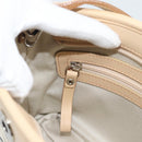 BURBERRY Shoulder Bag Canvas White Silver Auth ep15254-20