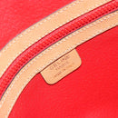 CELINE Shoulder Bag Leather Beige Gold Tone Auth ep15255-18