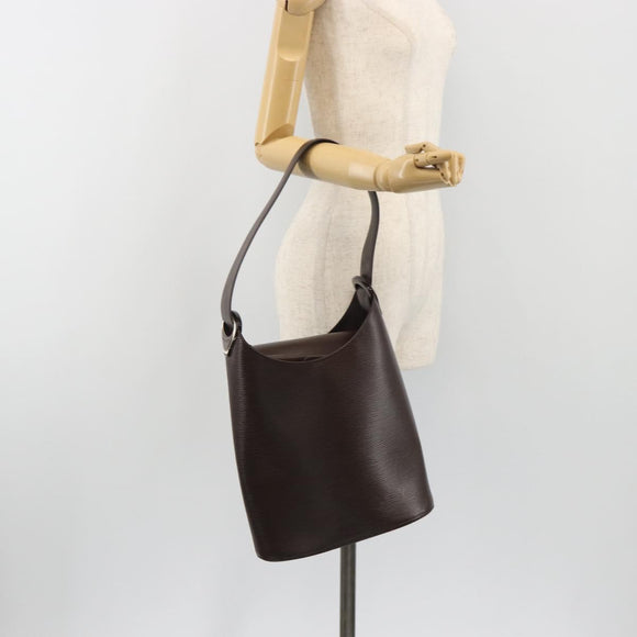 LOUIS VUITTON Epi Verseau Shoulder Bag Brown Mocha M5281D LV Auth ep15261V