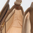 GUCCI Hand Bag Leather Brown Gold Tone Auth ep15262A-17