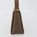 GUCCI Hand Bag Leather Brown Gold Tone Auth ep15262A-4
