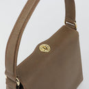 GUCCI Hand Bag Leather Brown Gold Tone Auth ep15262A-6