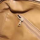 CELINE Macadam Hand Bag PVC Leather Brown Gold Tone Auth ep15266-22