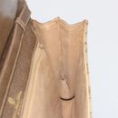GUCCI GG Supreme Shoulder Bag PVC Leather Beige Gold Tone Auth ep15270-19