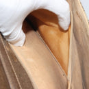 GUCCI GG Supreme Shoulder Bag PVC Leather Beige Gold Tone Auth ep15270-22